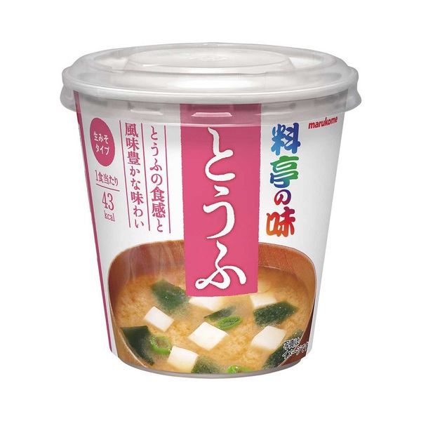 カップみそ汁の画像