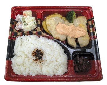 明太マヨチキン弁当の画像