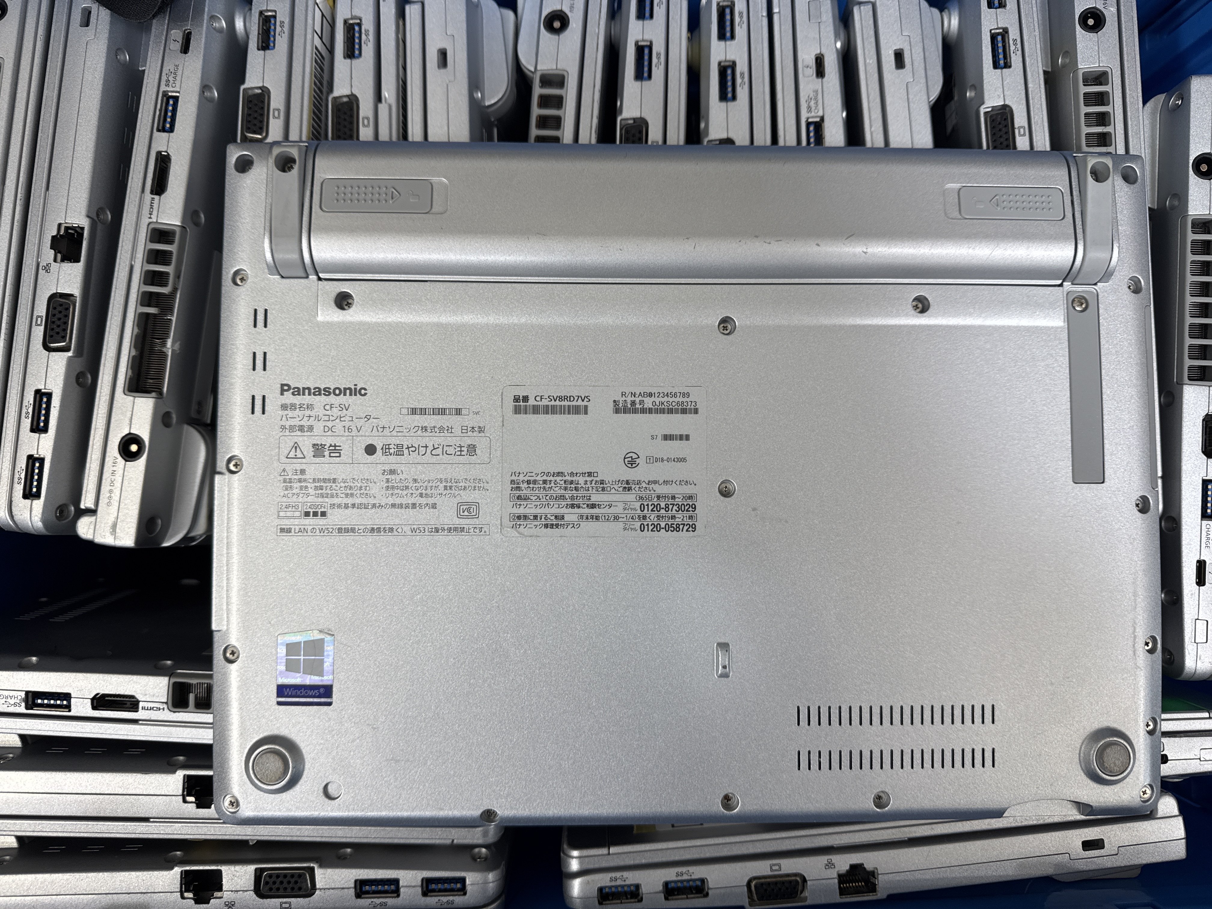 訳ありPanasonic Letsnote CF-SV8Core i5-8365U　8GB/　BOIS　確認済みものの画像