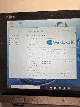 富士通 Arrows Tab Q50９/VE Celeron N4000 RAM 4GB/SSD 64GB WIN 11 ドック付きの画像