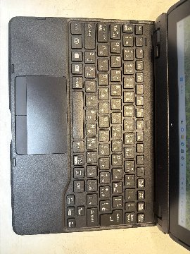ARROWS Tab Q509  4/128GB WIN11 Type C でも充電可能なモデル/キ-ボ-ド付きの画像