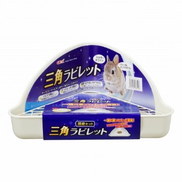 ジェックス 三角ラビレット消臭セット【ミルキーホワイト】　【返品区分B】 の画像