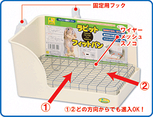 三晃 ラビットフィットパン 【返品区分B】 の画像
