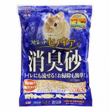 ジェックス ラビレット ヒノキア消臭砂6.5L 【返品区分B】 の画像
