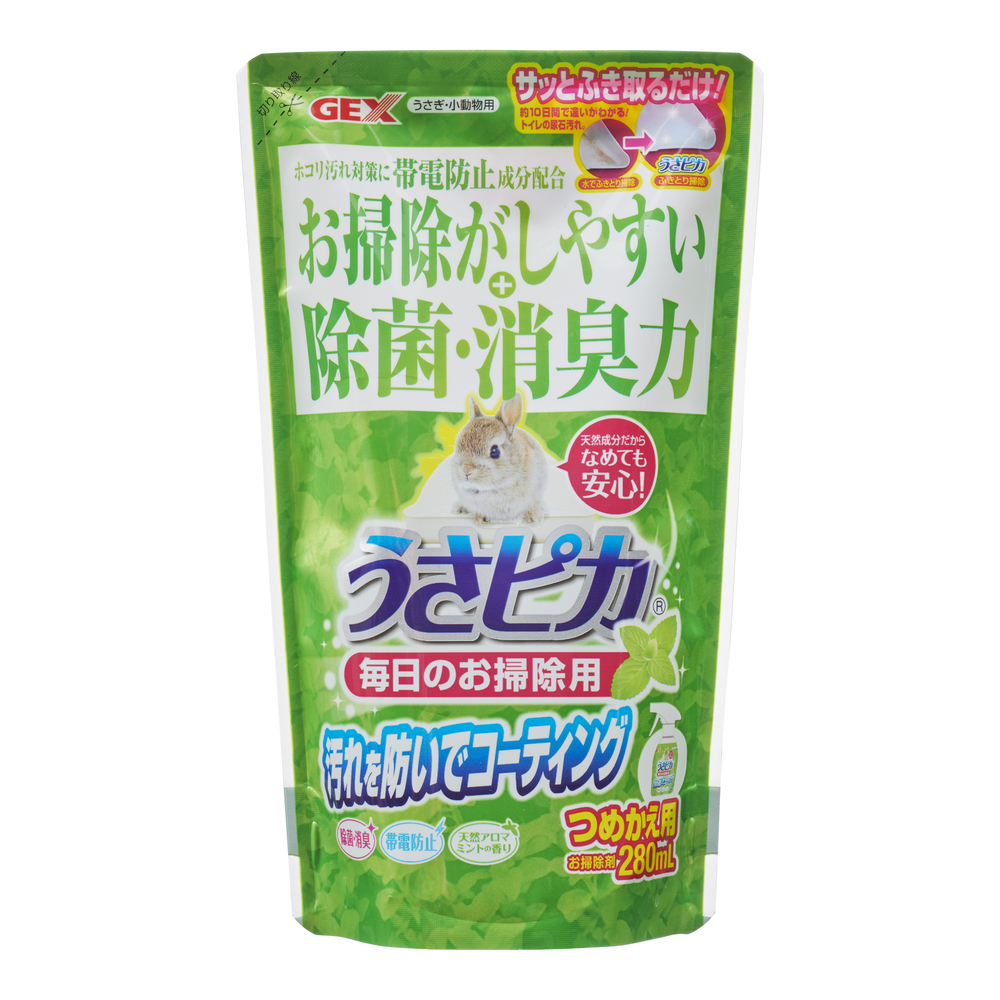ジェックス トップブリーダーのうさピカ毎日のお掃除用に！【詰替え】 【返品区分B】 の画像