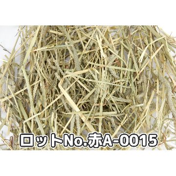 『牧草の粉が少ない』 厳選スーパープレミアムチモシー1番刈り シングルプレス 【赤A】 2,000g(500g×4袋セット) (ロットNo.赤A-0015) 【返品区分A】の画像