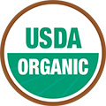 OXBOWオーガニックメドゥが認証された「USDAオーガニック」の認証マーク。
