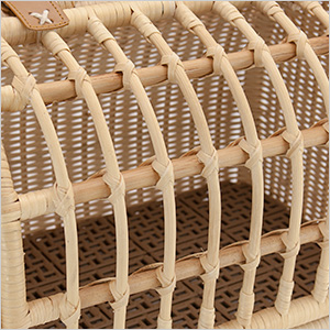 ラパン・ルセットゥ ナチュラルラタンバスケット【オリジナル簡易