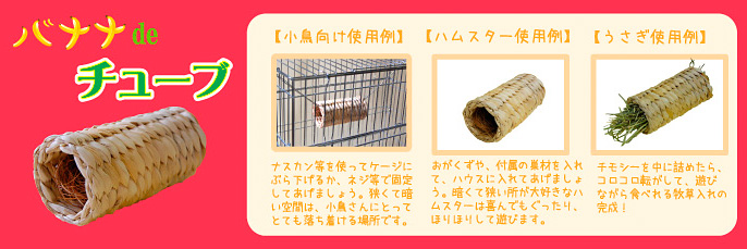 川井 バナナdeチューブの特徴