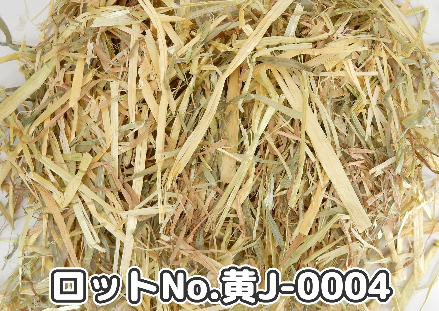 USオーツへ ダブルプレス 【黄J】 ロットNo.黄J-0004の牧草状態