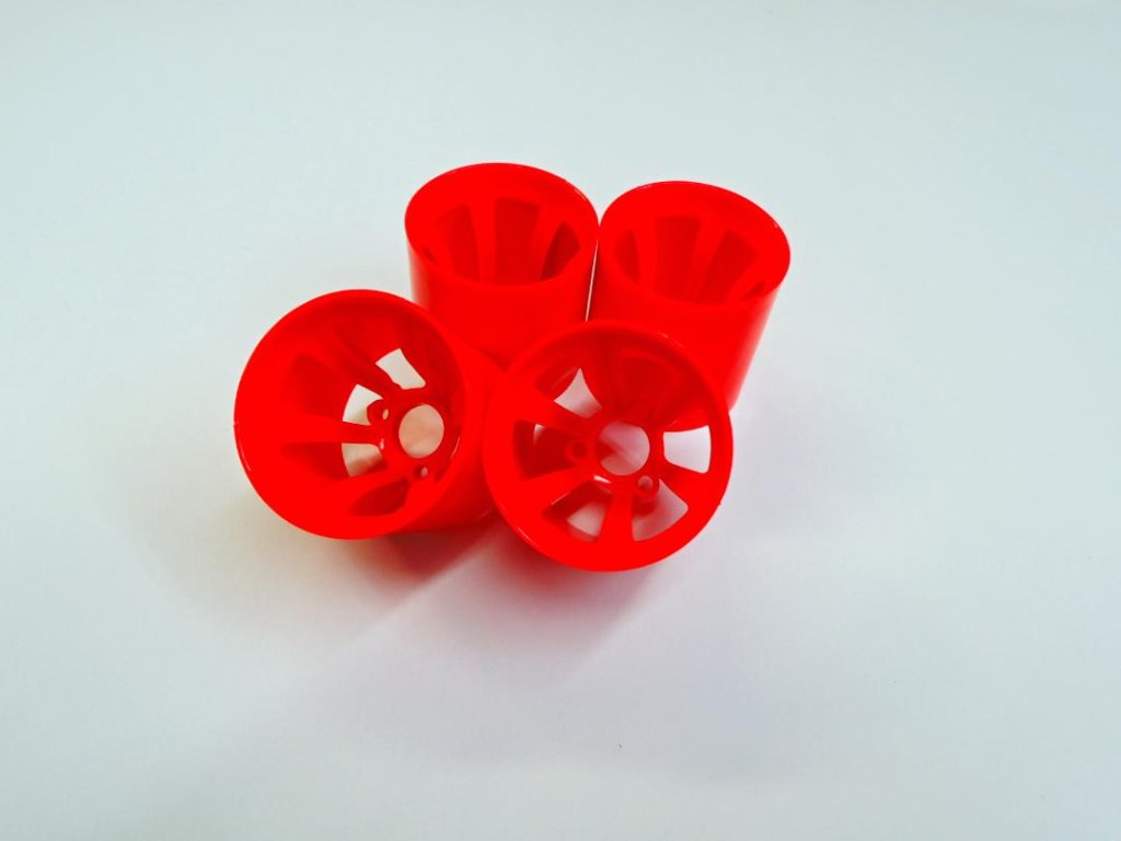 KS-12R03　1/12用 リア ホイール「旭日昇天」 ※スポット生産の画像