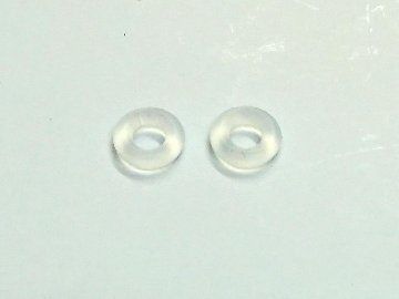 M-RGS3N Oリング 2.5mm×1.5mm 白シリコン#50 2ヶ入の画像