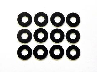 M-M3WSK　M3×8×0.5 スチール ワッシャー（ブラック）の画像