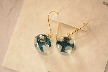 キャンディフープピアス/dotの画像