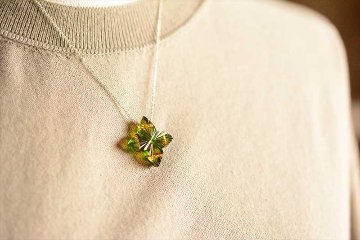 切子jewelry紫陽花の画像