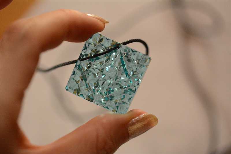 切子jewelry水色の画像