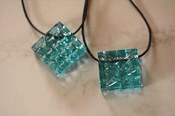 切子jewelry水色の画像