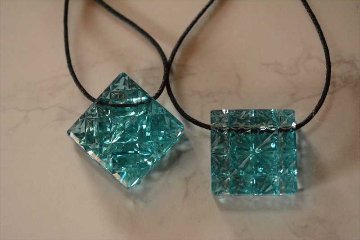 切子jewelry水色の画像