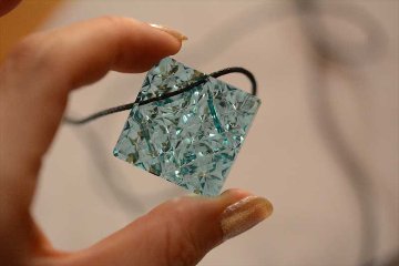 切子jewelry水色の画像