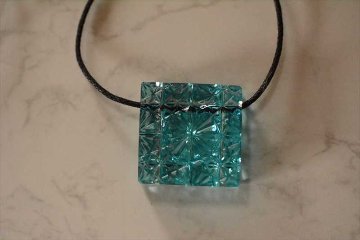 切子jewelry水色の画像