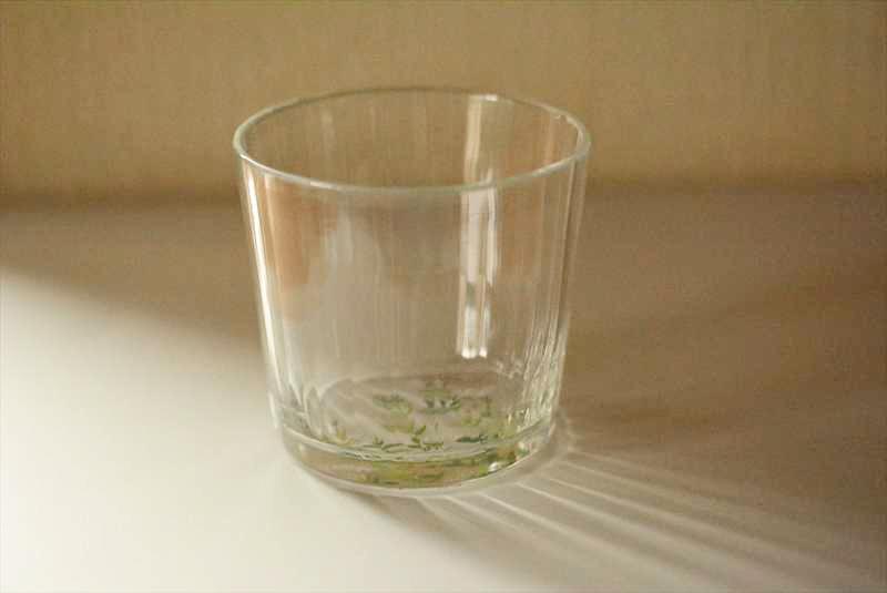 百花景蕎麦猪口グラスの画像