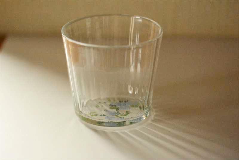 百花景蕎麦猪口グラスの画像