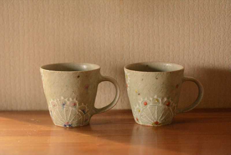 レース紋マグの画像