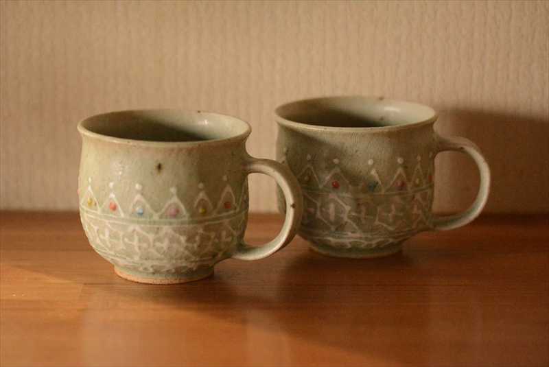 あじさい紋マグの画像