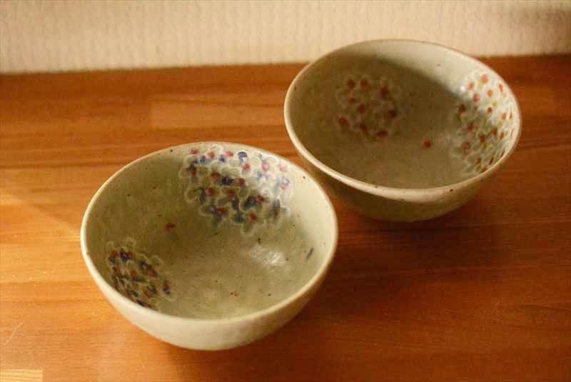 あじさい紋ボウルの画像