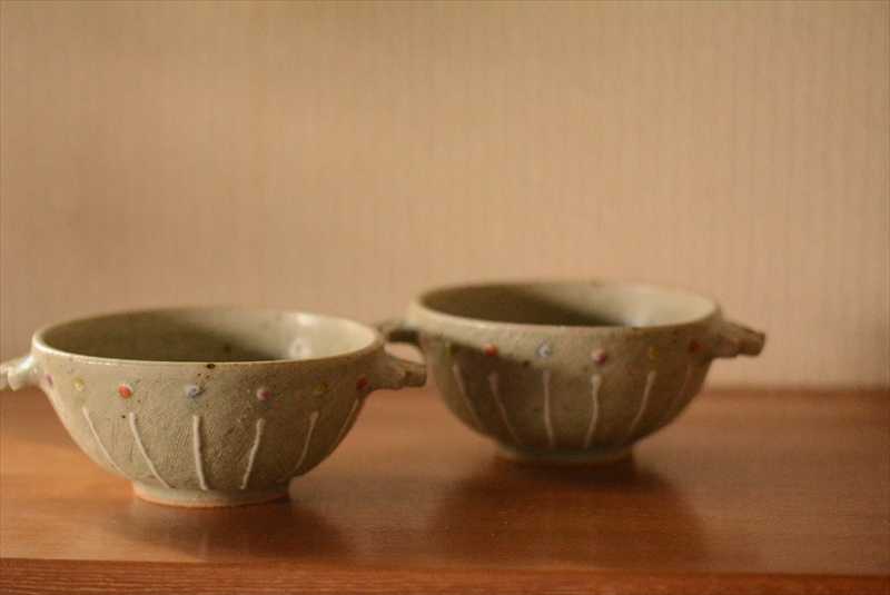 耳付きスープ碗の画像