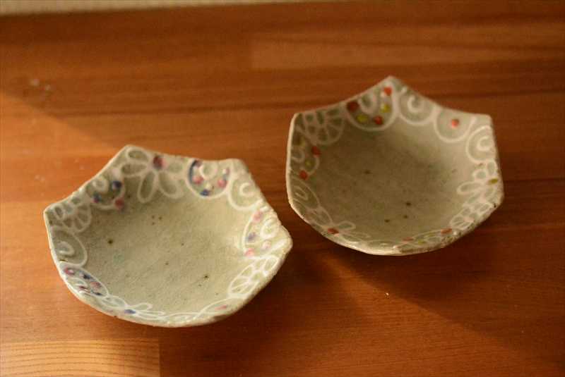 六角深小皿の画像