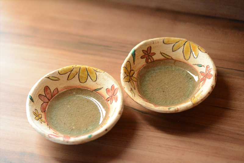 色絵豆皿の画像