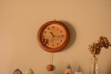 振り子時計（数字）の画像