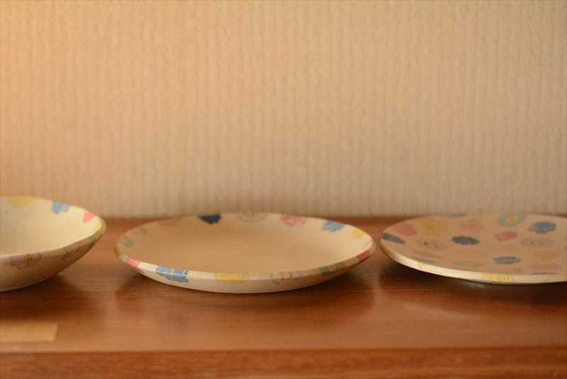 マルチフラワー皿の画像