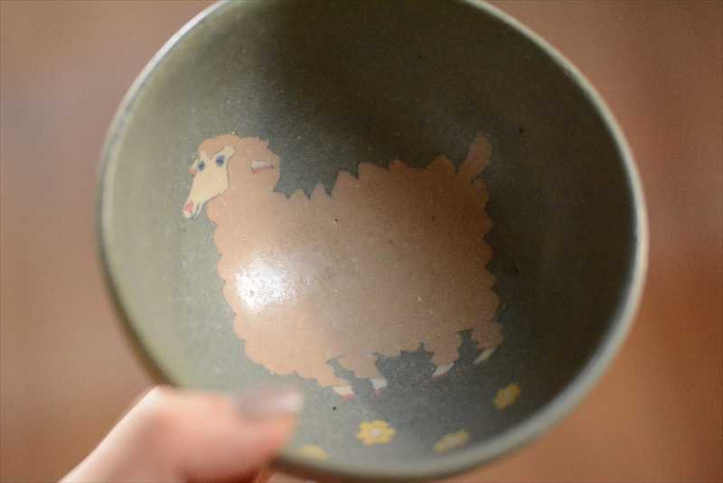 ヒツジ茶碗の画像
