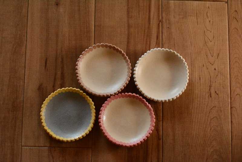 つぶつぶリム豆皿の画像