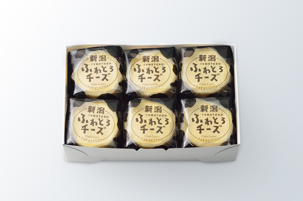 新潟ふわとろチーズ6個入の画像