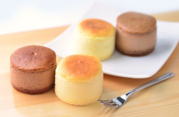 チーズとショコラのスフレセットの画像