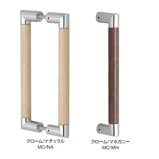 煌（キラメキ）ハンドルKMK 取っ手（片面用・両面用）【把手】 ■対応扉厚：27～40mm（取り付けビスM6） DH-003 の画像