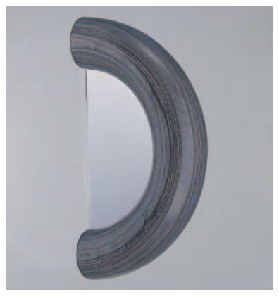 ドーナツ取手（両面用）  φ40　全長200mm No315　積層+ステンレス DH-132の画像