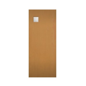 木製建具（開き戸・引き戸）室内ドア ガラス窓組込み NR-02HQ【特注ドア】画像