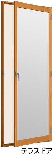 インプラス内窓　テラスドア　標準仕様　W300～900×H450～2200の画像