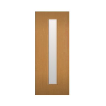 木製建具（開き戸・引き戸）室内ドア センターガラス窓組込み NR-11HQ【特注ドア】画像