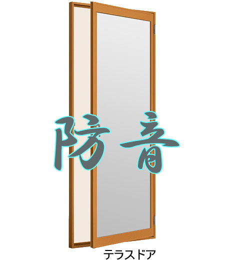 インプラス内窓　テラスドア　防音仕様　W300～900×H450～2200の画像