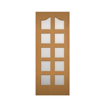 木製建具（開き戸・引き戸）格子ガラス組込　NR-63HQ【特注ドア】画像
