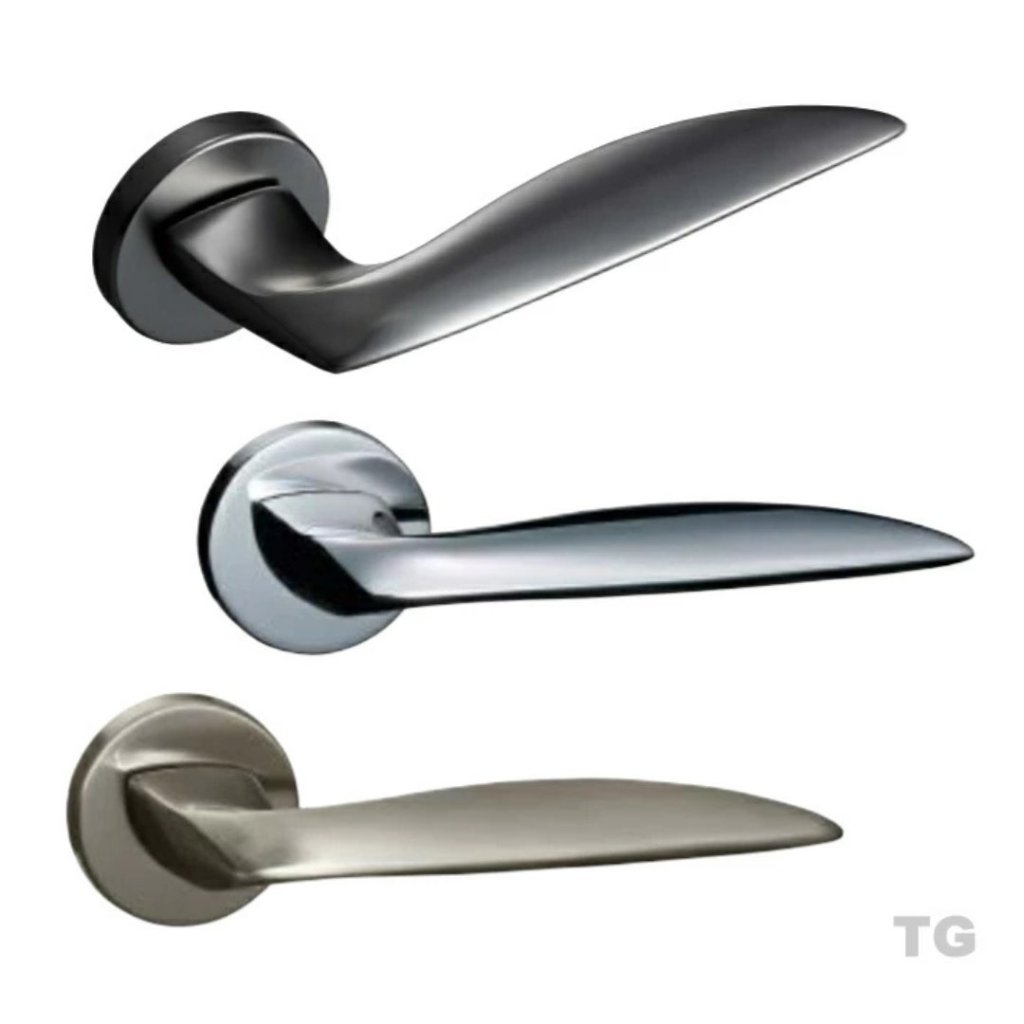 レバーハンドル TG 丸座 C3プレート カワジュン製 KAWAJUN 空錠・表示錠・間仕切錠の画像