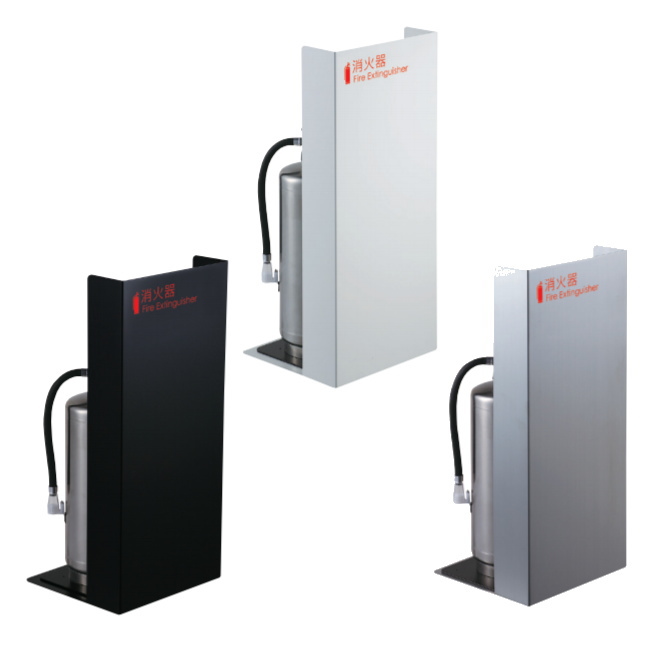 消火器ケース（据置）屋内型 ナスタ KS-FEF01F KS-FEF01S 【消火器】【防災グッズ】【オフィスビル】【マンション】の画像