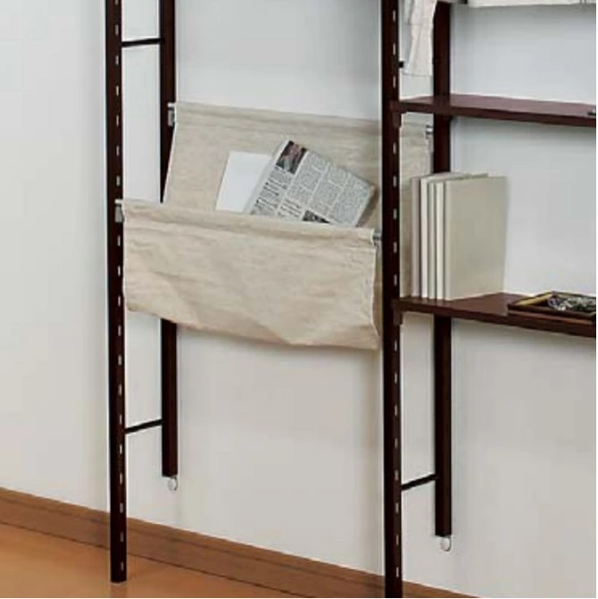 壁付け棚用　マガジンラック　壁面薄型収納ラックの画像