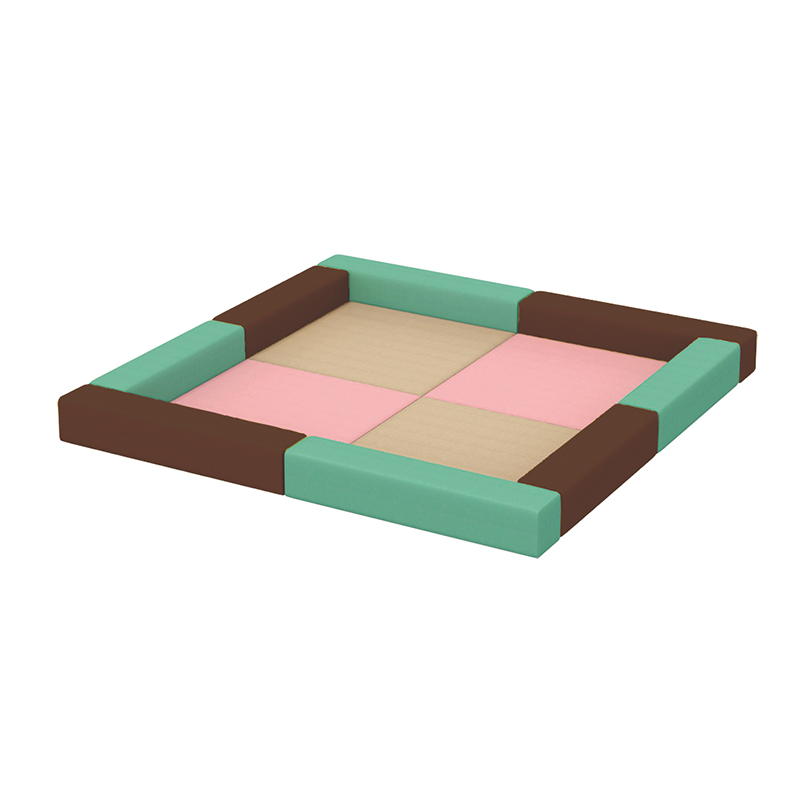 キッズスペース スクエアD200シリーズ （ウレタンマット9090・ベンチW900・ベンチW1100）カラー37色の画像