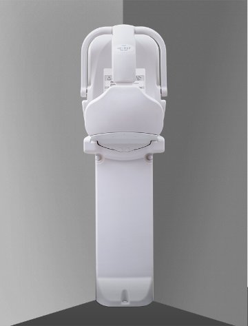 ベビーチェア（収納式）まっててねFN 平面・コーナー兼用 TS-FN トイレ画像